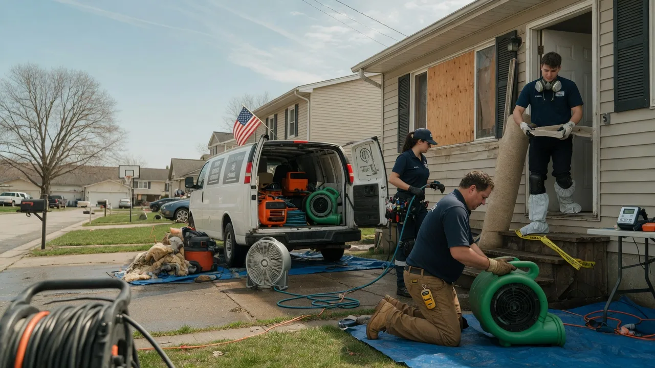 Water Damage Restoration in Black Eagle, MT near me